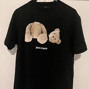 Palm Angels Black Bear T Shirt